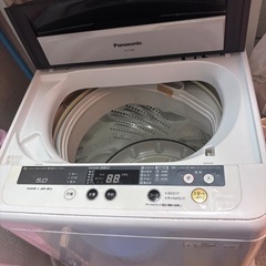 洗濯機 2012年製 5kg 取り扱い説明書つきの画像