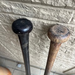 硬式木製2本バットセットの画像