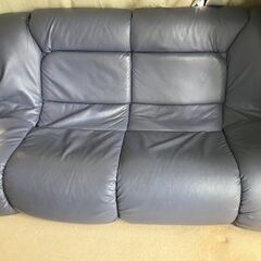 無料2人用ソファー／取りに来て頂ける方【7/21までに引取なら1...