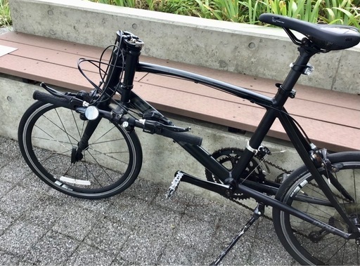 ジャイアンツ　GIANT IDIOM ミニベロ　20インチ　2✖️9 18段変速　マットブラック　自転車　東京　　中央線　吉祥寺駅　三
