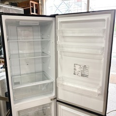 2ドア冷凍/冷蔵庫 231L MAXZEN 2022年製の画像