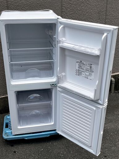 ニトリ Nグラシア 106L 2ドア冷凍冷蔵庫 NTR-106WH 福岡県より ニトリ 106リットル直冷式2ドア冷蔵庫 Nグラシア WH : ニトリ