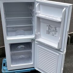 ⑰【税込み】ニトリ 106L 2ドア冷蔵庫 Nグラシア NTR-106WH ホワイト 2022年製【PayPay使えます】の画像