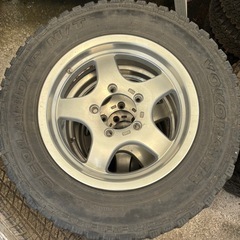 JB23ジムニー使用　タイヤ・ホイール付　185/85R16 4本　