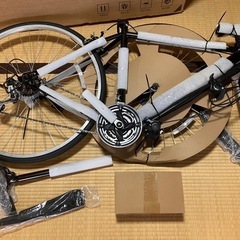 新品　Mixiu クロスバイク　ブラック の画像