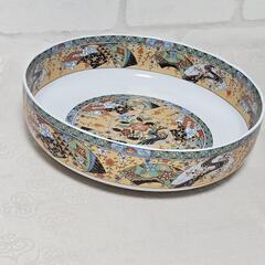 【🌟未使用】破格値😱有田・伊万里焼 26.5cm大鉢/ 寿山窯 / 金襴手深鉢の画像