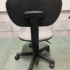 ワークチェア 事務椅子 パソコンチェア 回転 昇降 キャスター付 グレー ③の画像