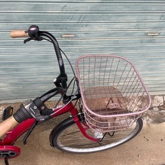 26㌅安全整備士組立リサイクル自転車の画像