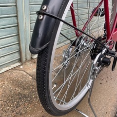 26㌅安全整備士組立リサイクル自転車の画像