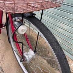 26㌅安全整備士組立リサイクル自転車の画像