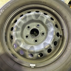 中古 トヨタ スチールホイール 4本 15×6J 5穴 の画像