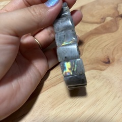 ラブラドライト　バングルの画像