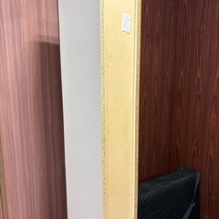 GY0717 すき間ラック　収納　スリムキャビネット　白の画像