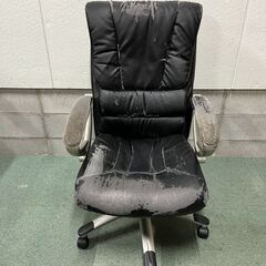 ワークチェア 事務椅子 パソコンチェア 回転 昇降 肘置き付 キ...