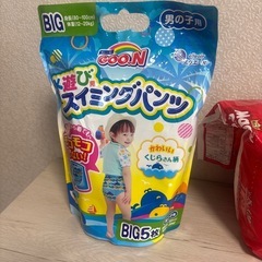 🙇‍♀️お話し中です　最終価格　紙オムツとスイミングパンツをセットで！の画像