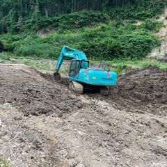 再募集※寮完備※ 土木工事での重機オペレーターの画像