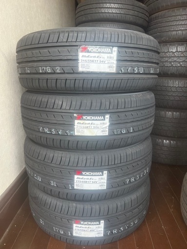 215/55R17,2025年,4本ヨコハマー