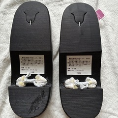 未使用　草履　下駄　桐　の画像