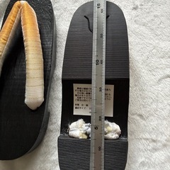 未使用　草履　下駄　桐　の画像