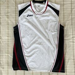 商談中　アシックス製　練習着　メンズＬ　白色