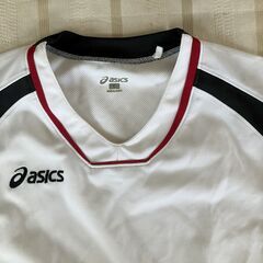 商談中　アシックス製　練習着　メンズＬ　白色の画像