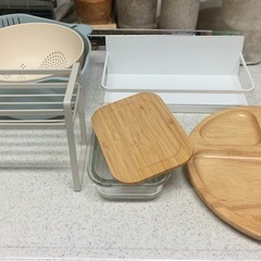 【お渡し相手確定】⭐️ニトリ、スリコ⭐️キッチン収納&便利グッズ10点セットの画像
