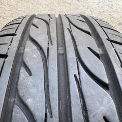 タ1 ダイハツ純正 4.5J-14 100-4H +45 ハブ径54 ダンロップ 165/55R14 2022年 バリ山タイヤ ミラ タント ムーヴ キャスト ウェイの画像