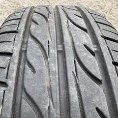 タ1 ダイハツ純正 4.5J-14 100-4H +45 ハブ径54 ダンロップ 165/55R14 2022年 バリ山タイヤ ミラ タント ムーヴ キャスト ウェイの画像