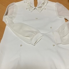 夏用シースルー袖ブラウス