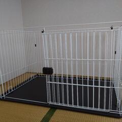 ペット用ゲージ　ペット用ベッド（新品）の画像