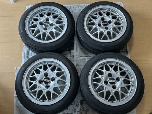 BBS 14インチ 6.5J +38 PCD100 軽サイズ アルトワークス ミラターボ L700 ロードスター タント ムーブ アルト　などに