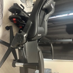 美品 ゲーミングチェア JPRACING ブラック クッション付きの画像