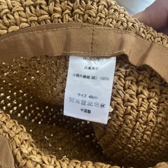 子ども帽子色々の画像