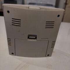 デジタル置き時計日付、温度、湿度付きの画像