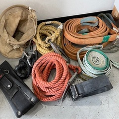 コンドーテック 工具 ナイロンスリング スリングベルト 安全帯 蓄電池専用 まとめ 0717-012の画像