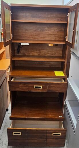 ジャングルジャングル堺初芝店】 システムキッチンボード ブラウン 堺 