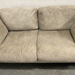 FLANNEL SOFA フランネルソファ ANTOS/アントス 2人掛けソファ ヘッドレスト付き 中古家具 店頭引取歓迎 R9807の画像