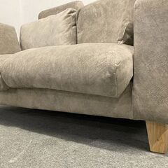 FLANNEL SOFA フランネルソファ ANTOS/アントス 2人掛けソファ ヘッドレスト付き 中古家具 店頭引取歓迎 R9807の画像