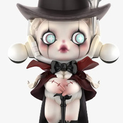 popmart skullpanda image of reality disguiseの画像