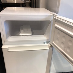 【美品】TAG label ハイアール　冷凍冷蔵庫　AT-RF85B 85L 2020年製の画像
