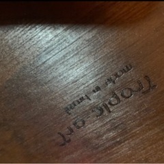 業務用 木製　洋式　　大きなサラダボールの画像