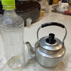 アルミ製　急須　茶こし付きの画像