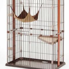 【取引中】猫ケージ 2段 ペットケージの画像