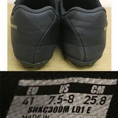 SHIMANO シマノ SHXC300M  41E 25.8cm ビンディング シューズの画像