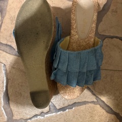 ひらひらサンダルですの画像