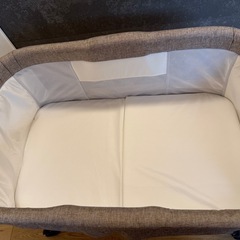 ベビーベッド　蚊帳　ゆりかご　折り畳み　移動の画像