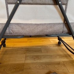 ベビーベッド　蚊帳　ゆりかご　折り畳み　移動の画像