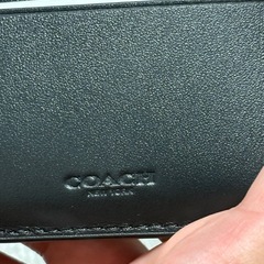 【決まりました】COACH 財布 レザーの画像