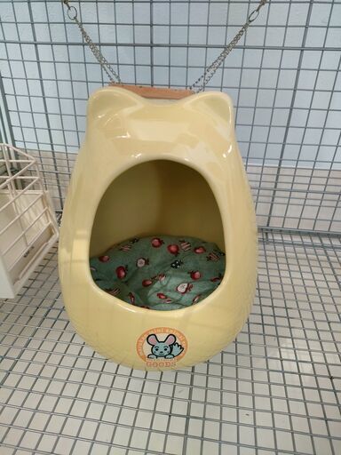 チンチラ・うさぎ・ハムスター等小動物ケージ飼育セット数回使用