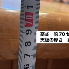 ダイニングテーブル　作業台にの画像